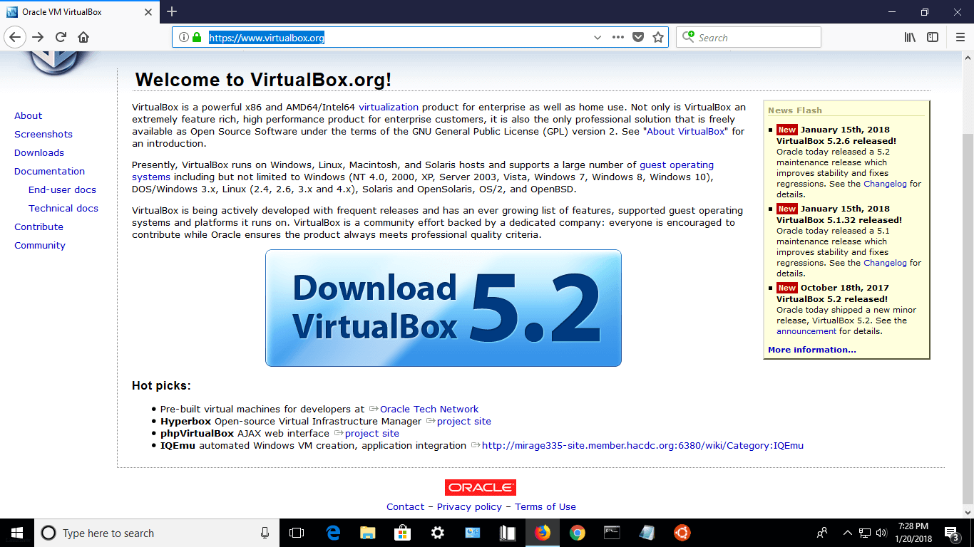 Win 7 virtualbox download