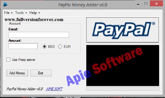 Paypal money adder